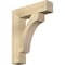 Ekena Millwork Legacy Block Rough Sawn Bracket, Douglas Fir, 4"W x 18"D x 22"H BKT04X18X22LEC05RDF - alternate 1